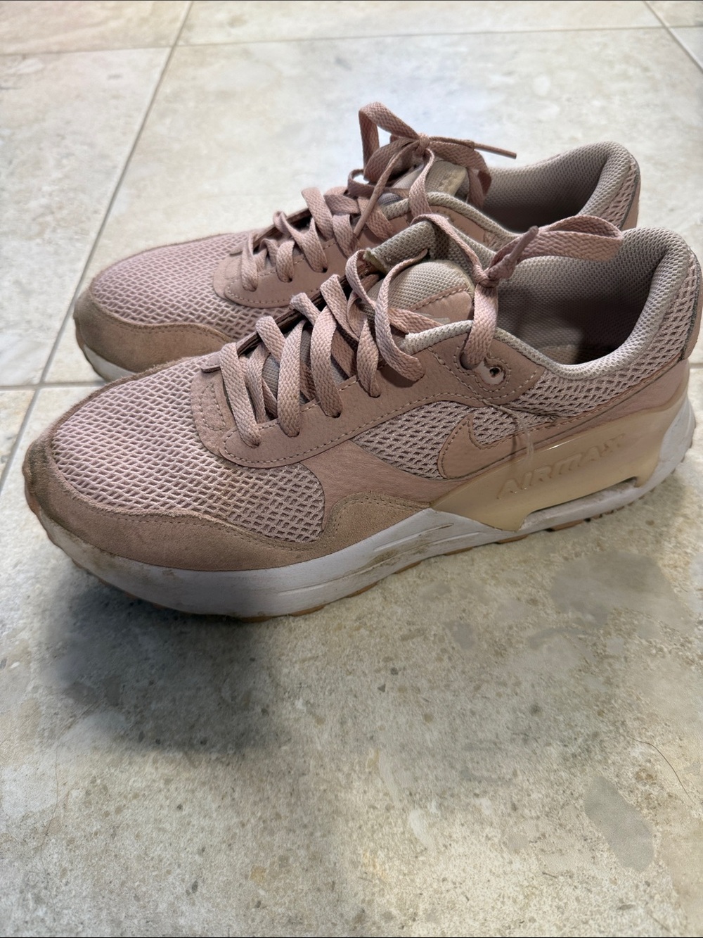Nike Women’s Air Max Sneakers in Dusty Rose
